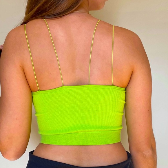 Urban Outfitters cropped green cami - Picture 2 of 2